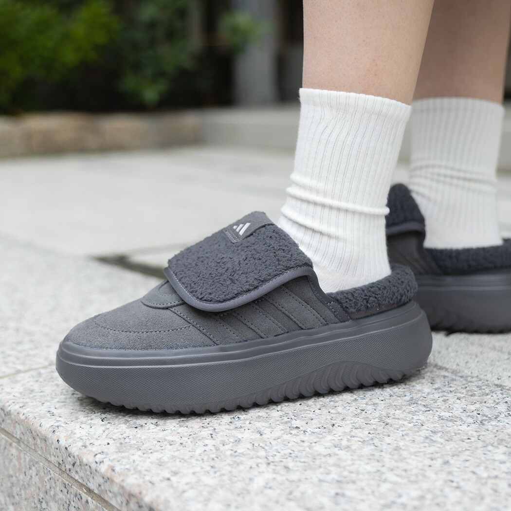 楽天市場】海外限定 adidas アディダス 厚底 GRAND COURT MULE