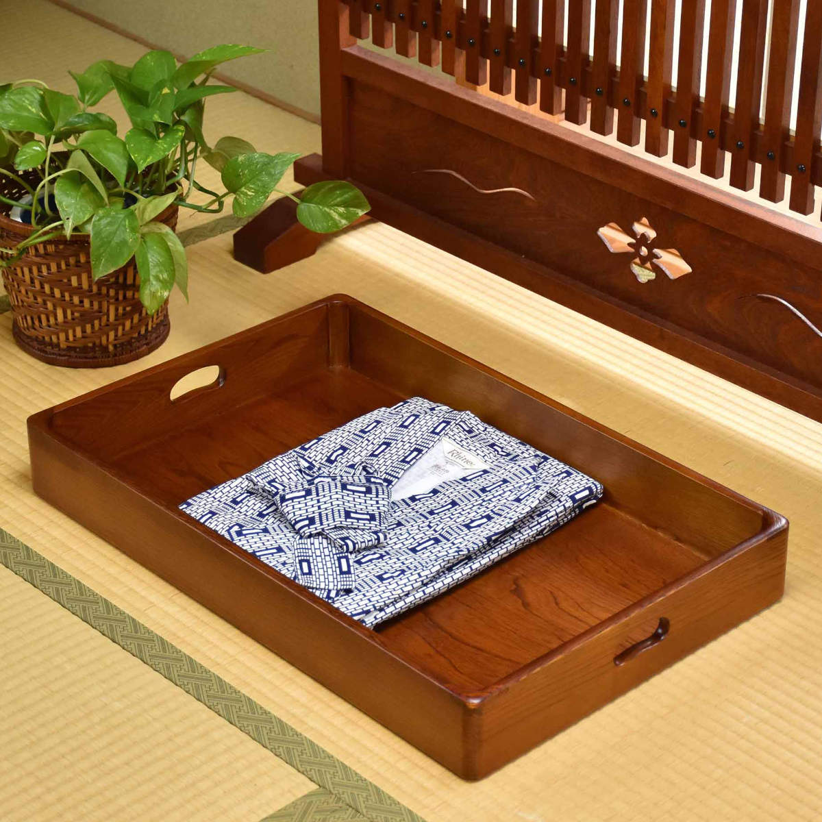 楽天市場】衣裳盆 乱れ盆 衣装盆 シングル 幅60.5cm （ 衣装箱 乱盆