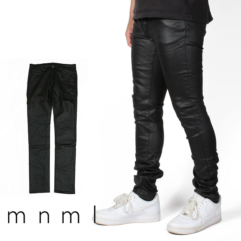 楽天市場】mnml ミニマル X11 STRETCH DENIM スキニー デニムパンツ