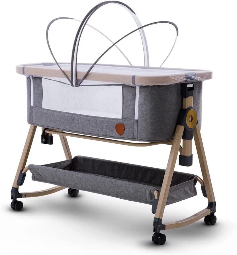 楽天市場】HZDMJ ベビーベッド 折りたたみ 添い寝ベッド 揺りかご