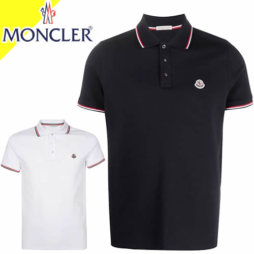 楽天市場】モンクレール MONCLER ポロシャツ メンズ 半袖 鹿の子 ロゴ