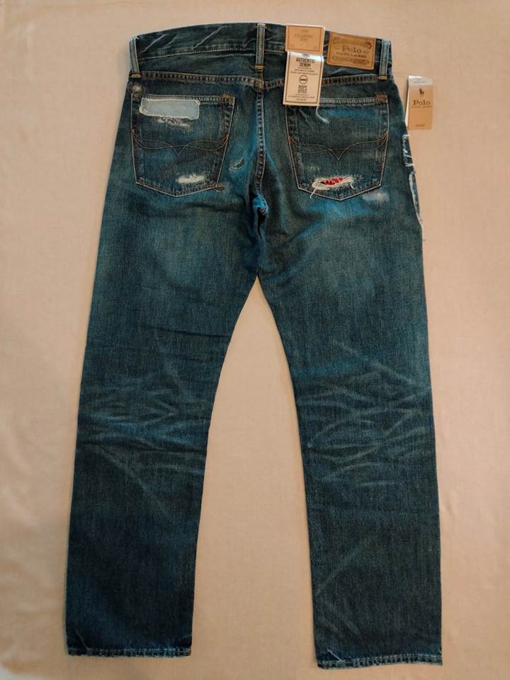 楽天市場】ポロ ラルフローレン ジーンズ デニム CLASSIC FIT ダメージ