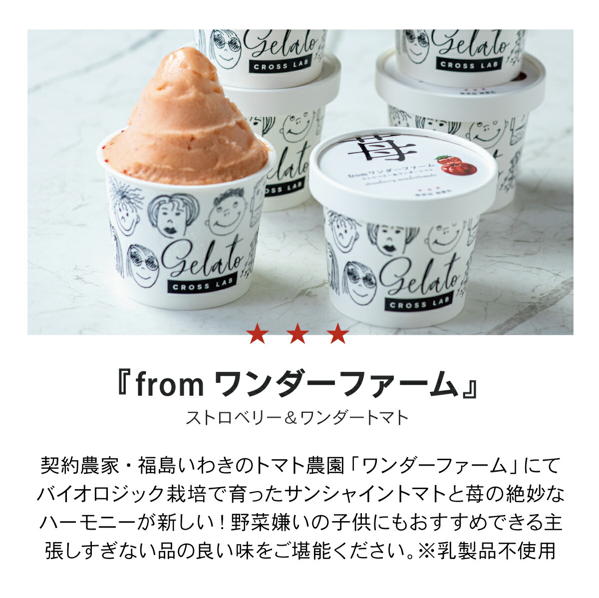 楽天市場】【無添加ジェラート】 6個セット 盛り合わせ 無添加製造