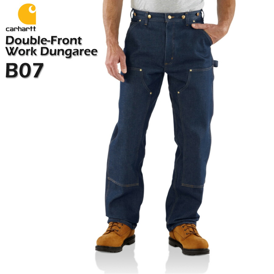 楽天市場】【Carhartt】B07 カーハート リジットデニム ワークパンツ