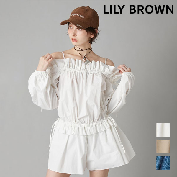 楽天市場】lily brown オフショルの通販