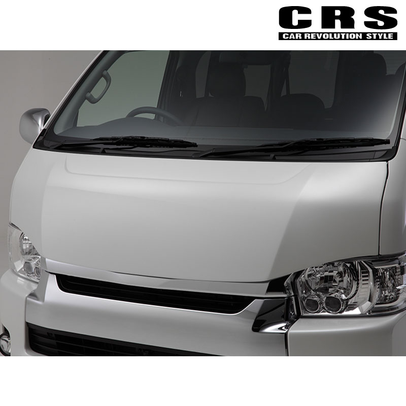 楽天市場】ハイエース ボンネット 200系 4型- ワイドボディ FRP製 未