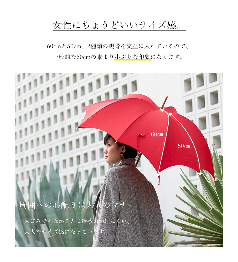 楽天市場】大人のため、大人の雨傘 雨傘 DiCesare Designs