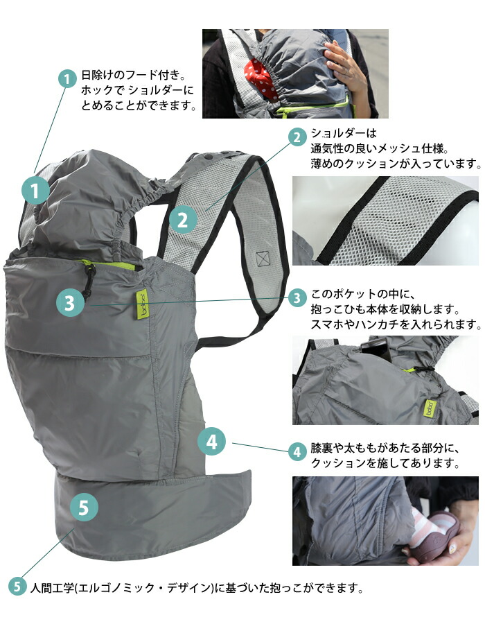 楽天市場】ボバエアー ボバキャリア Boba Air 抱っこ紐 ベビーキャリア