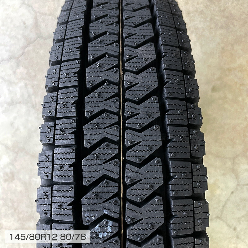 楽天市場】在庫あり 25年製 正規品 ブリザック VL10 145/80R12 80/78N