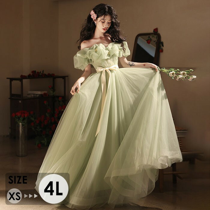 楽天市場】ドレス 大人 ふわふわ ワンピース ピアノ 発表会 ロング