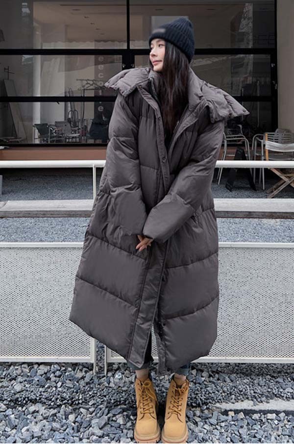 楽天市場】ダウンコート レディース ロング ベンチコート フード