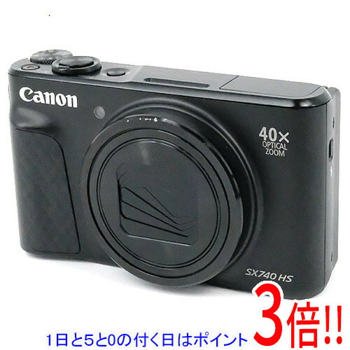 楽天市場】powershot sx740 hs ブラックの通販