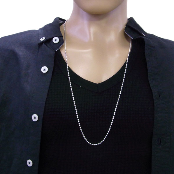 楽天市場】クロムハーツ ネックレスCHROMEHEARTS シルバー ボール