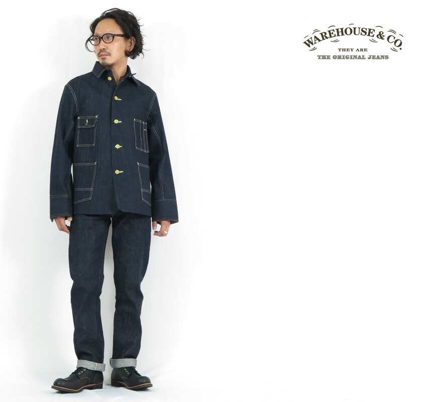 楽天市場】ウェアハウス WAREHOUSE インディゴヘリンボーン