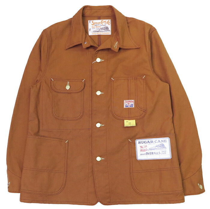 楽天市場】SUGAR CANE シュガーケーン 13oz ブラウンダック ワーク