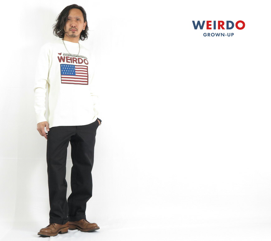 楽天市場】WEIRDO × LIFT UP ウィアード T/Cツイル ワークパンツ WIND