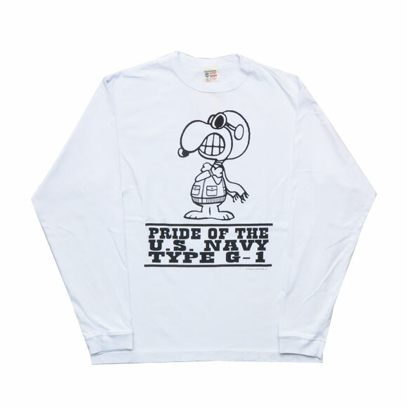 楽天市場】バズリクソンズ BUZZ RICKSON'S 長袖 Tシャツ ピーナッツ