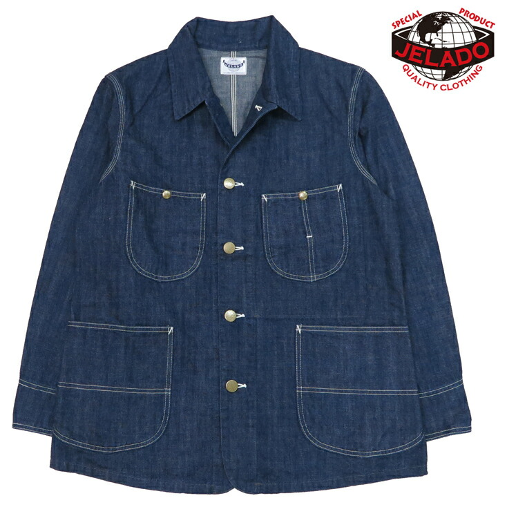 楽天市場】JELADO ジェラード 10.5oz デニム カバーオール 491J Last