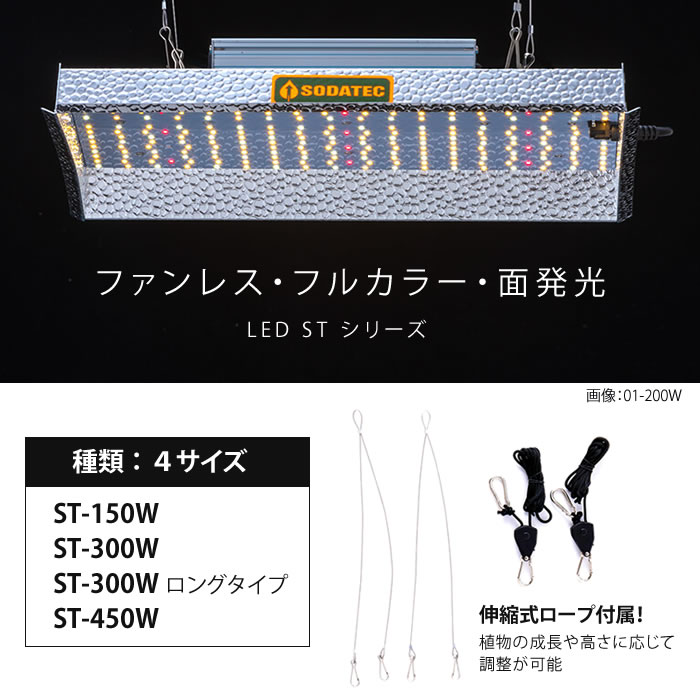 楽天市場】水耕栽培 植物育成灯 ソダテック LED ST 150W Sodateck