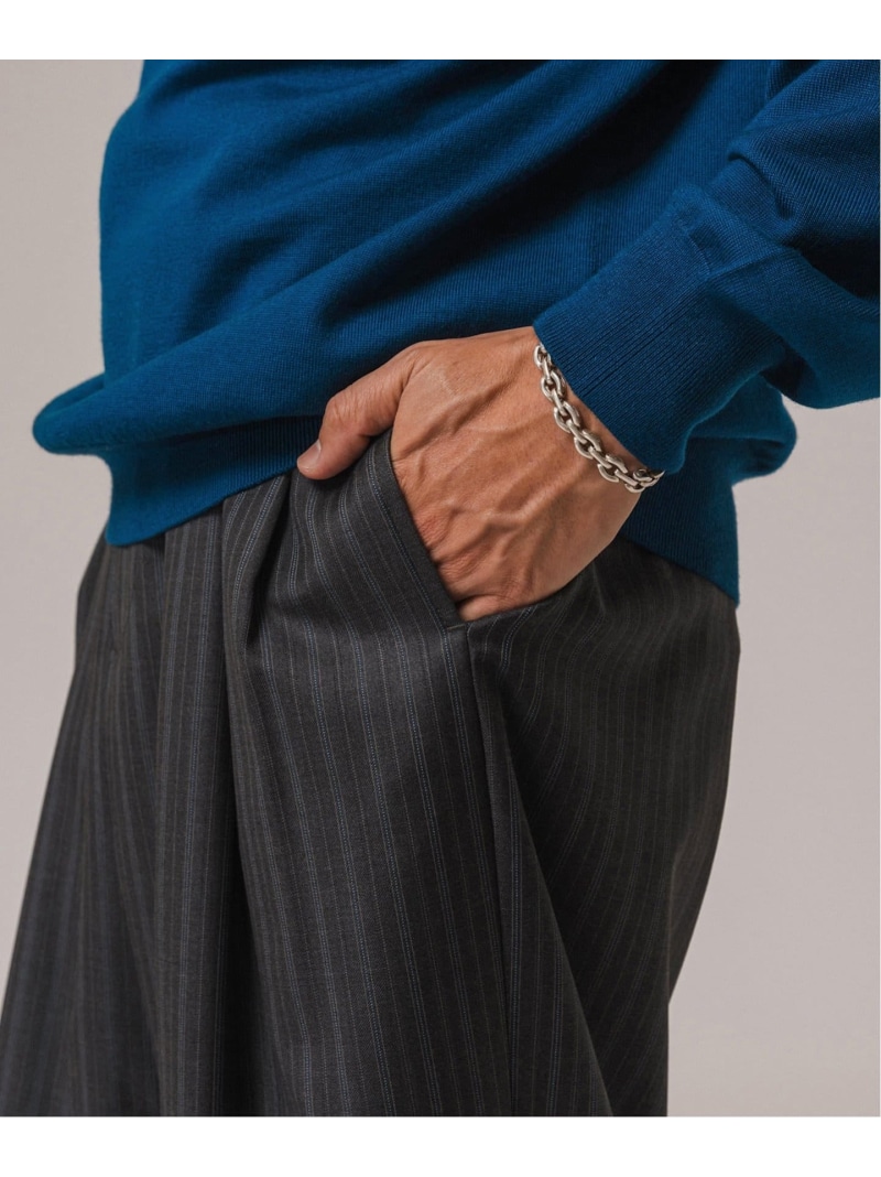 楽天市場】LA BOUCLE(ラブークル) Loro Piana Fabric ワイドパンツ