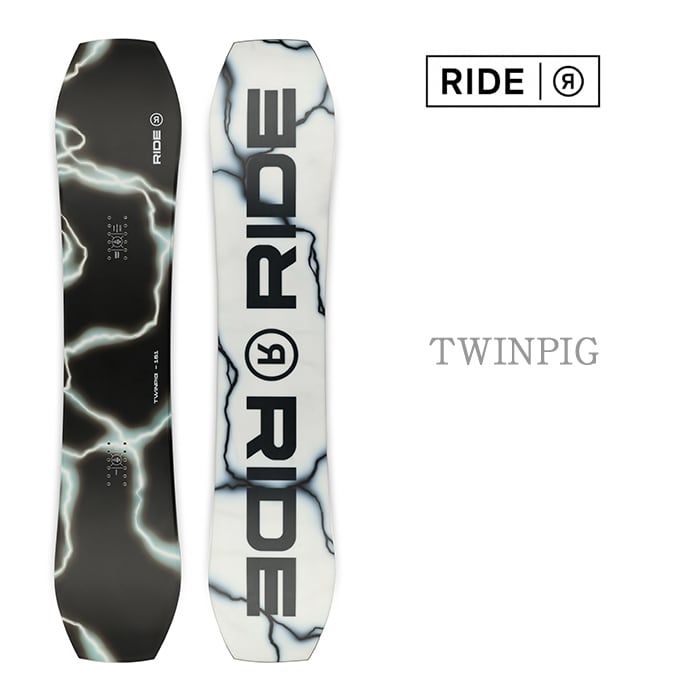 楽天市場】【新品未使用】 24-25 RIDE BOARD TWINPIG 142 安心保証