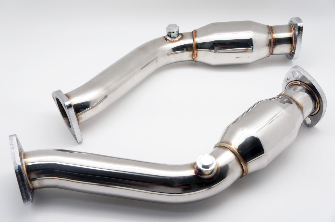 楽天市場】触媒ストレートパイプ 日産 スカイラインクーペ V35 VQ35DE
