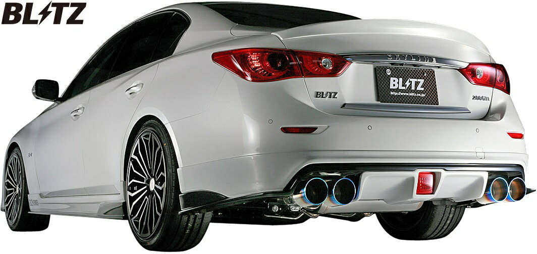 楽天市場】【M's】日産 V37 スカイライン (14/06-17/12)BLITZ AERO