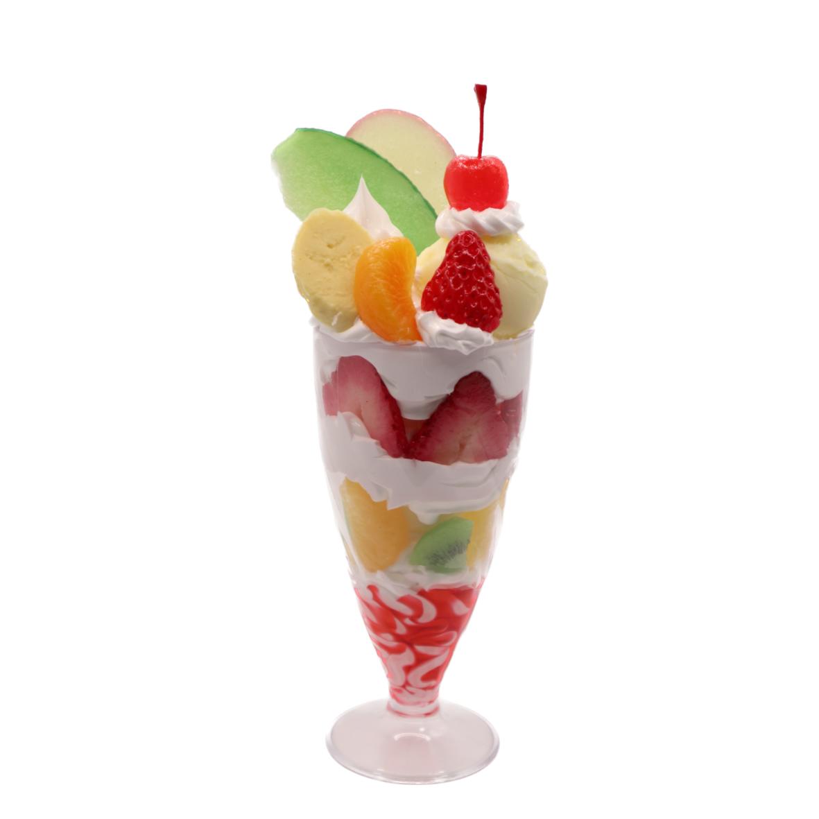 楽天市場】豪華！フルーツパフェ : 食品サンプルFakeFood Cafe