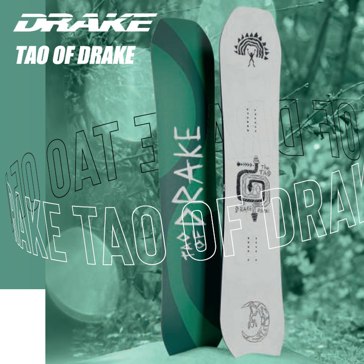 楽天市場】23-24 DRAKE ドレイク スノーボード 板 TAO OF DRAKE タオ