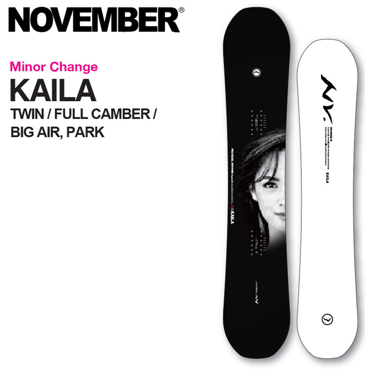 楽天市場】24-25 NOVEMBER ノベンバー スノーボード KAILA カイラ