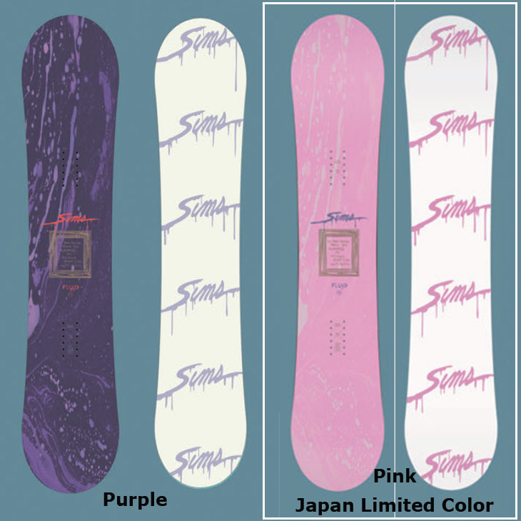 楽天市場】24-25 SIMS シムス スノーボード 板 Fluid フルイド Fluid