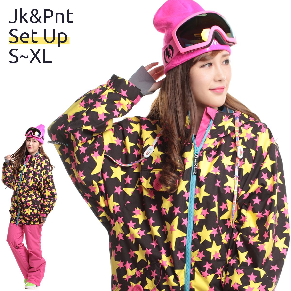 お年玉企画！レディーススノーボードウェアセット お年玉企画