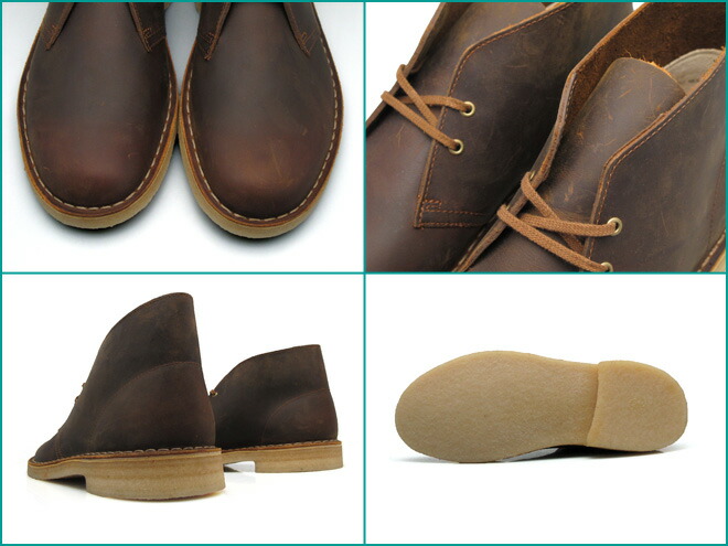 楽天市場】クラークス デザートブーツ ビーズワックス レザー CLARKS