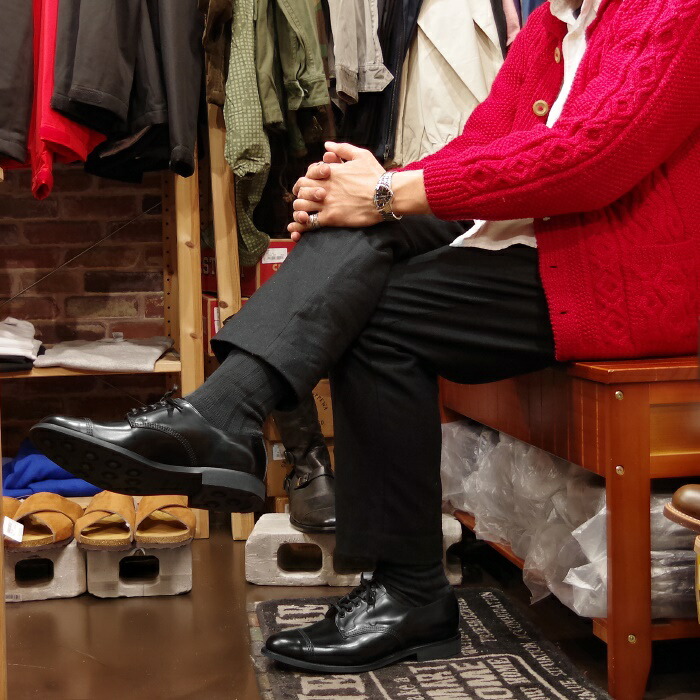 楽天市場】SANDERS 1128 サンダース ミリタリーダービー ブラック