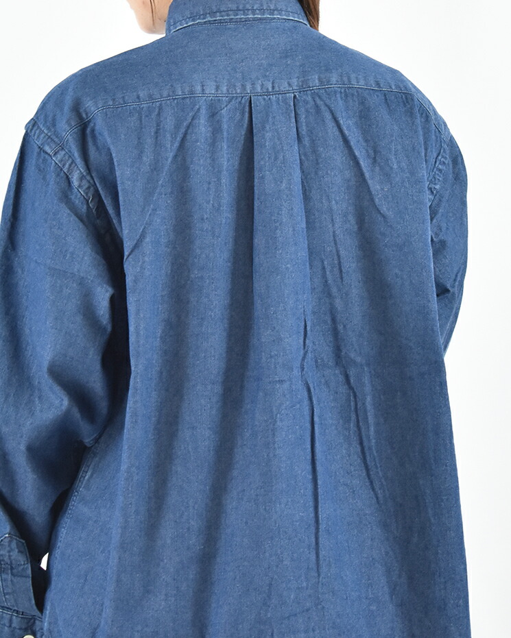 楽天市場】DANTON ライトデニム ボタンダウンシャツ ダントン