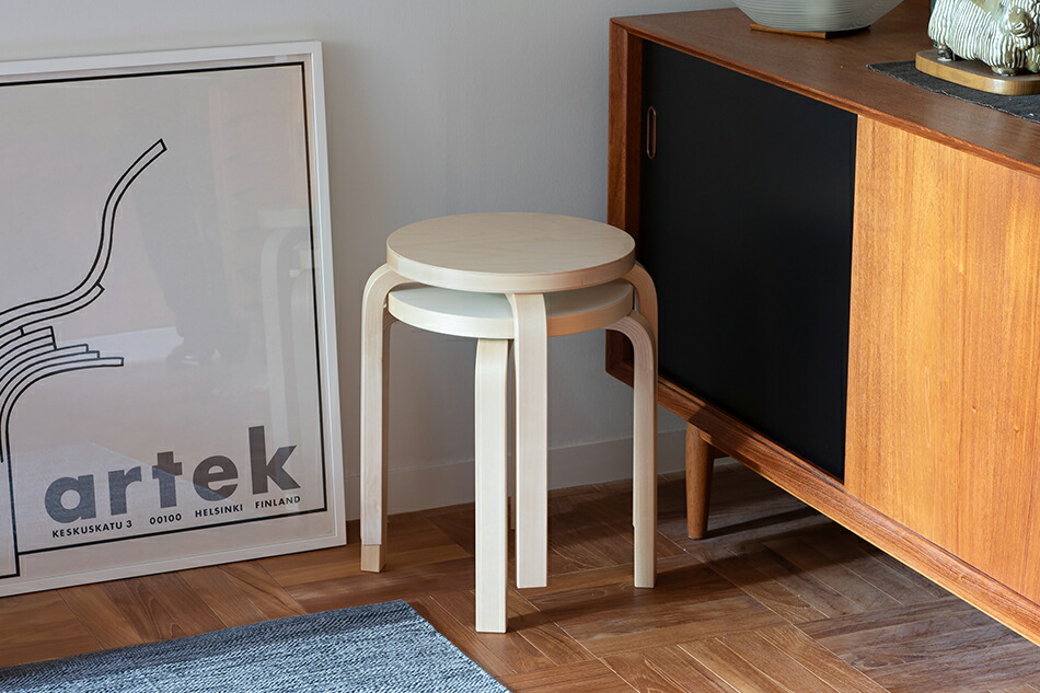 楽天市場】【即納】スツール E60（アルテック／Artek） : free design