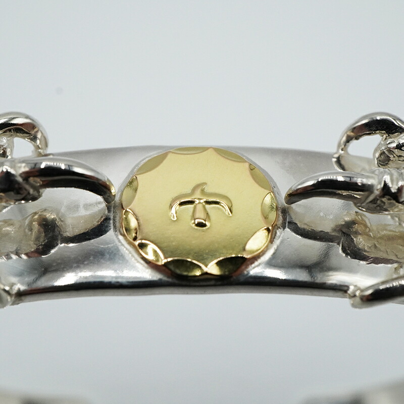 楽天市場】ゴローズ goro's 原宿フリージア 銀ツメ付平打ちバングル