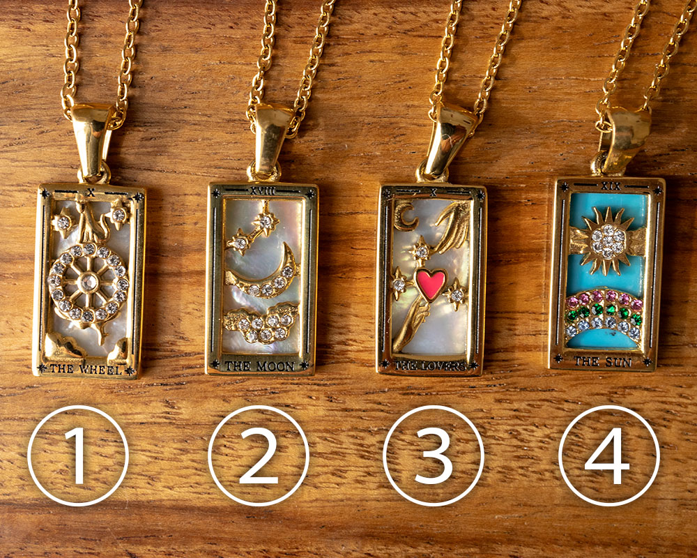 楽天市場】タロット ペンダント ネックレス タロットカード 選べる 9