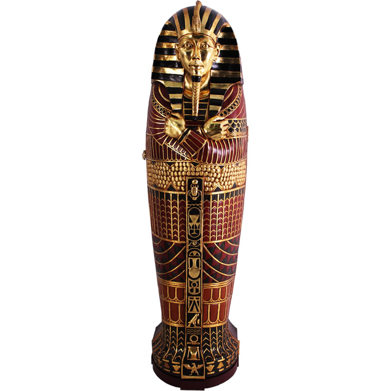 楽天市場】FRPオブジェ 古代エジプト王の石棺置物 エジプト ピラミッド