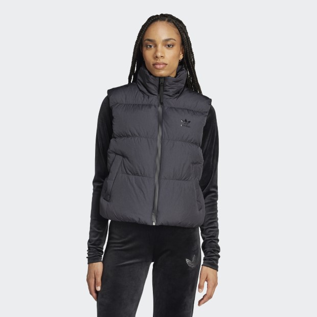楽天市場】レディース REGEN ダウンベスト ブラック 【adidas