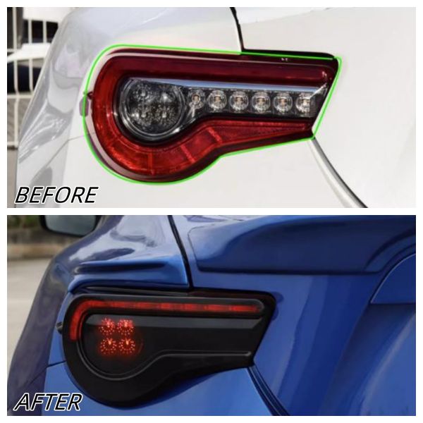 楽天市場】新品 トヨタ86 後期2016-2020スモーク テールランプ レンズ