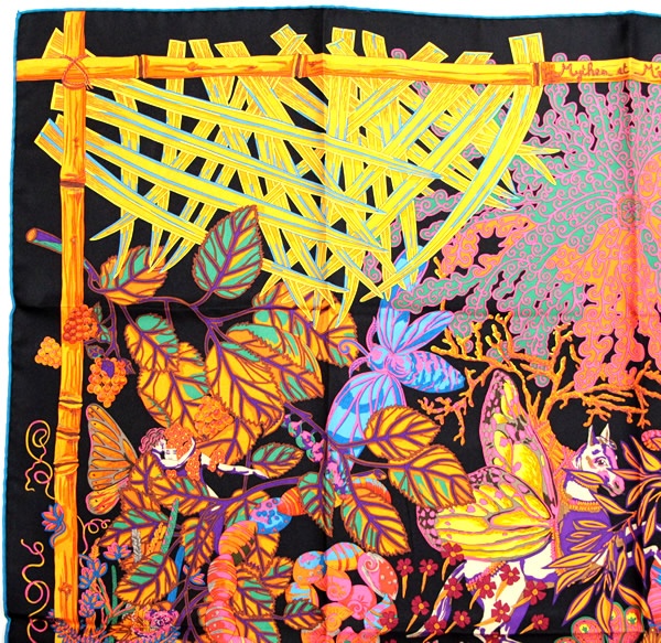 楽天市場】エルメス HERMES カレ90 Mythes Et Metamorphoses 神話と