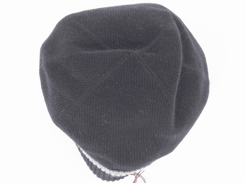 楽天市場】エルメス HERMES ニットキャップ 《ジェイコブ》 ブラック