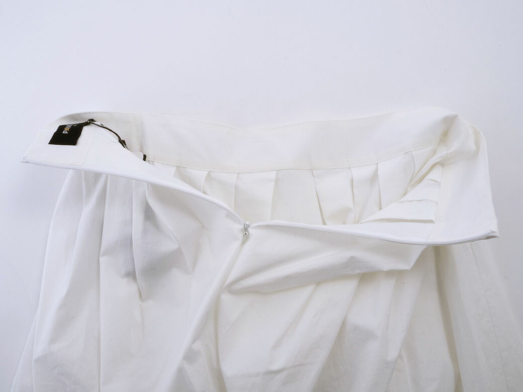 楽天市場】ポールカ フレアスカート 36(S位) 綿 ホワイト レディース