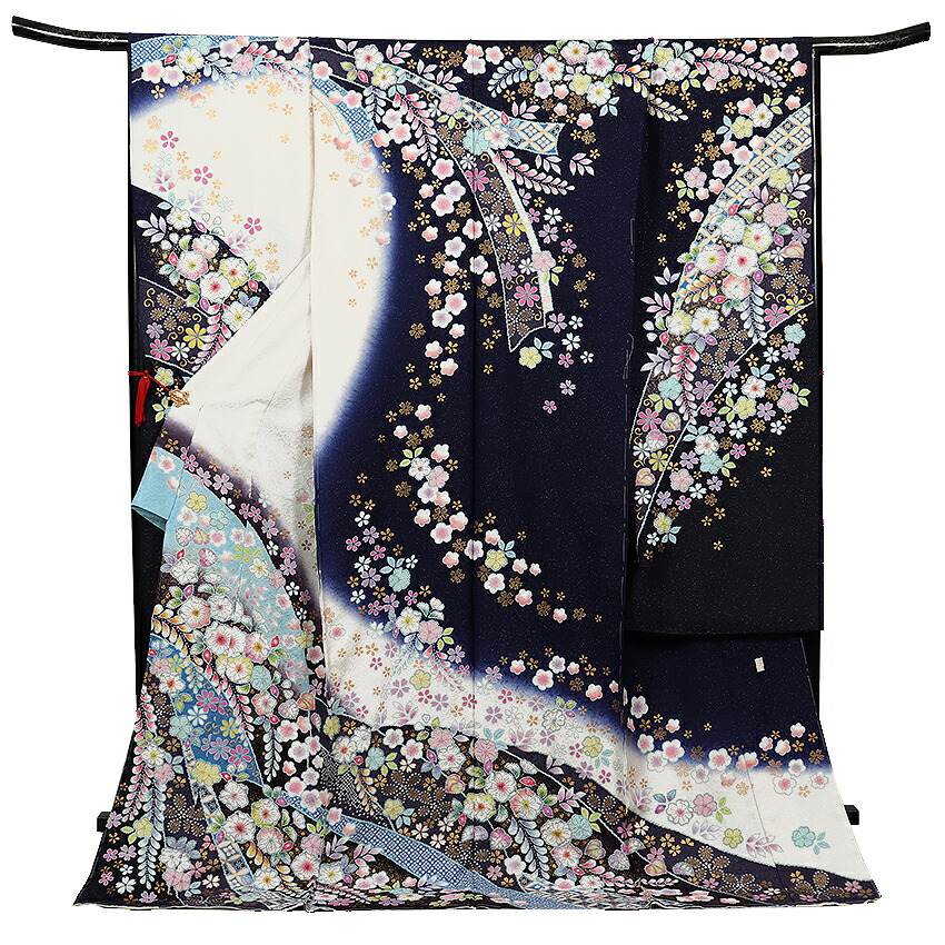 振り袖 フルセット 別誂長襦袢 成人式 翠山工房 辻ヶ花 金彩加工 桐屋