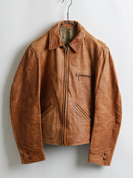 楽天市場】40's ☆ ディアスキン 鹿革 裏地付 スポーツ ジャケット