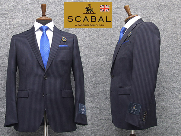 楽天市場】秋冬物 [Scabal] スキャバル スタイリッシュ2釦シングル