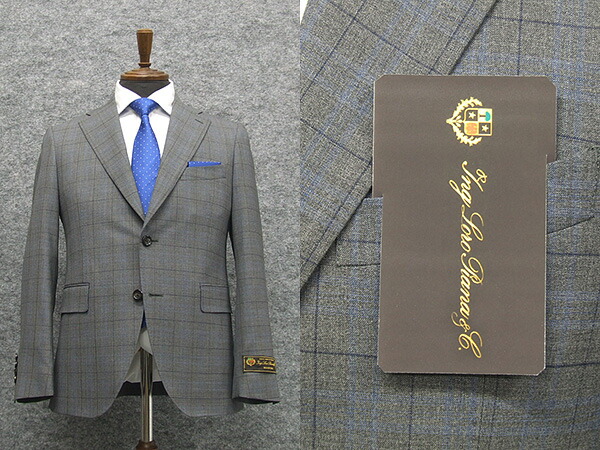 楽天市場】春夏物 グレー/格子 [ロロピアーナ] MOOVING使用 [YA体][AB