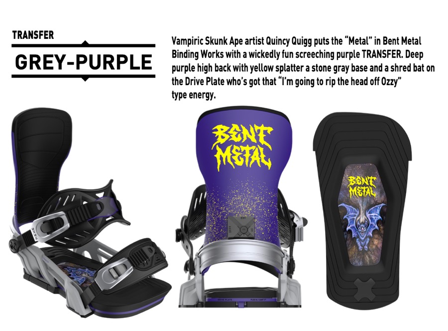 楽天市場】24-25シーズン BENTMETAL BINDING TRANSFER ベントメタル