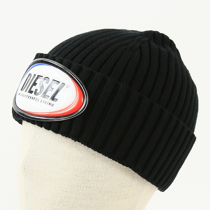 楽天市場】□DIESEL ディーゼル メンズ□ロゴ コットン ビーニー